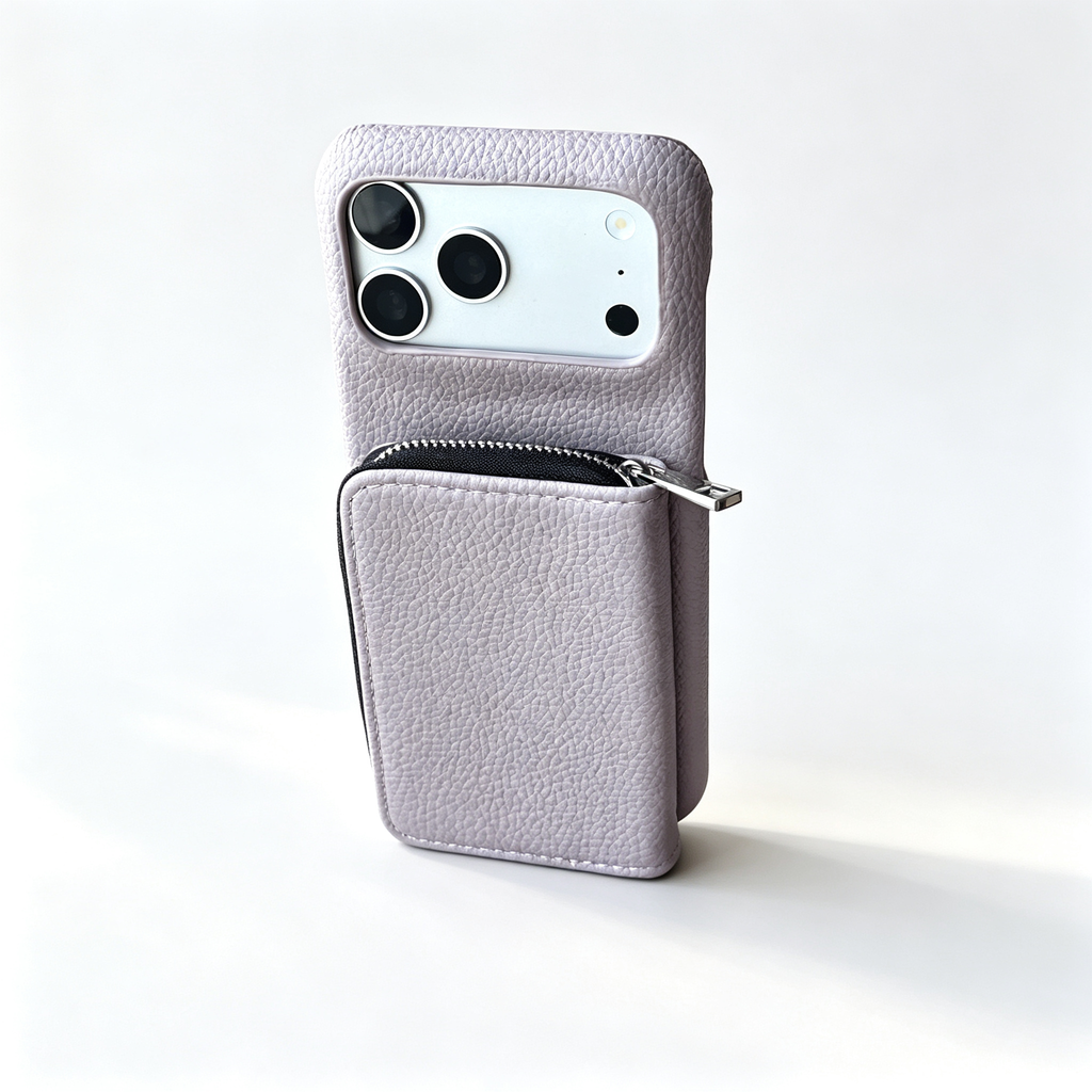SSEGY™ Crossbody Zipper Wallet Phone Case Purple