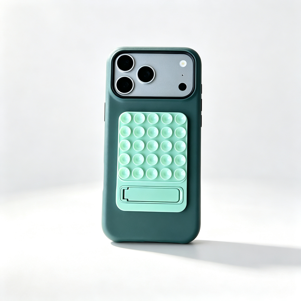 SSEGY™ Suction Mount & Kickstand Sage Green Phone Case