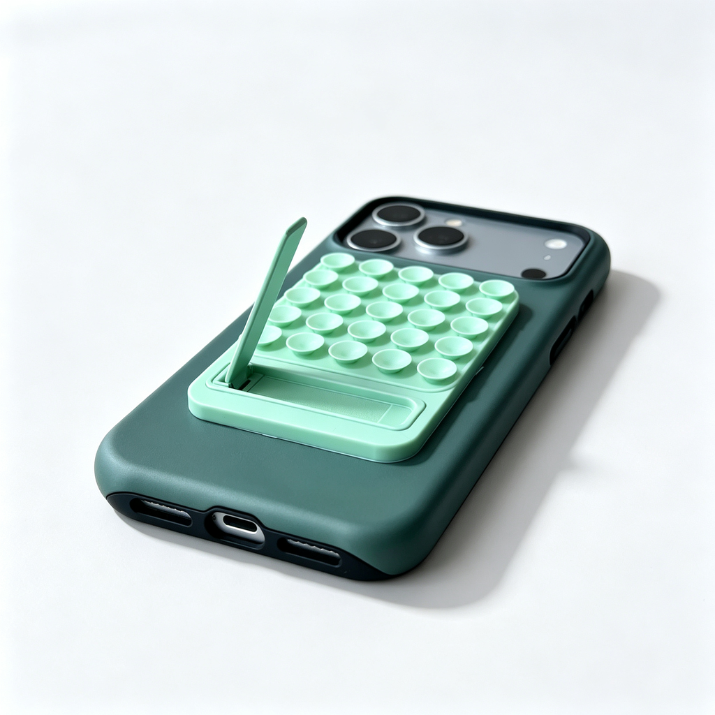 SSEGY™ Suction Mount & Kickstand Sage Green Phone Case