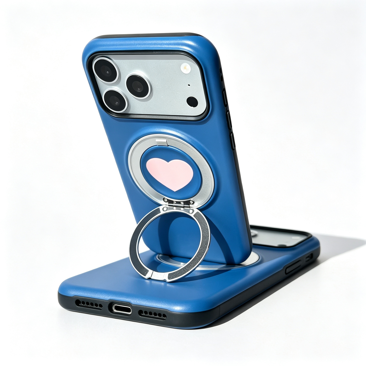 SSEGY™ Heart 360° Rotating Stand & Grip Phone Case