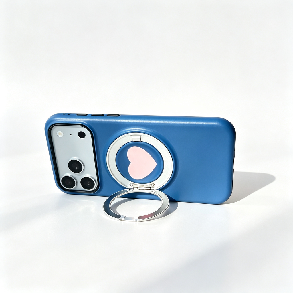 SSEGY™ Heart 360° Rotating Stand & Grip Phone Case