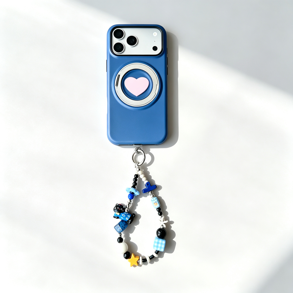 SSEGY™ Heart 360° Rotating Stand & Grip Phone Case