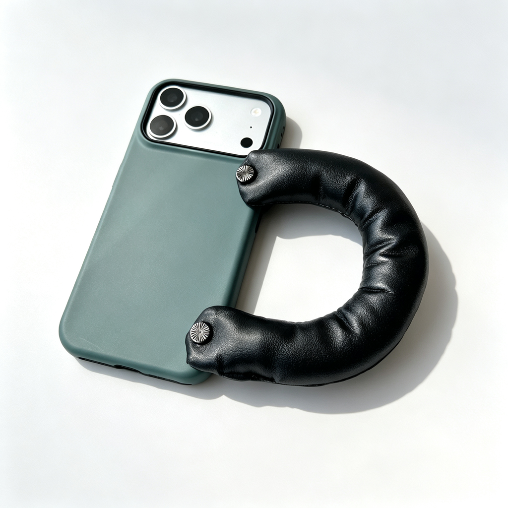SSEGY™ Cloud Cushion Handle Sage Green Phone Case