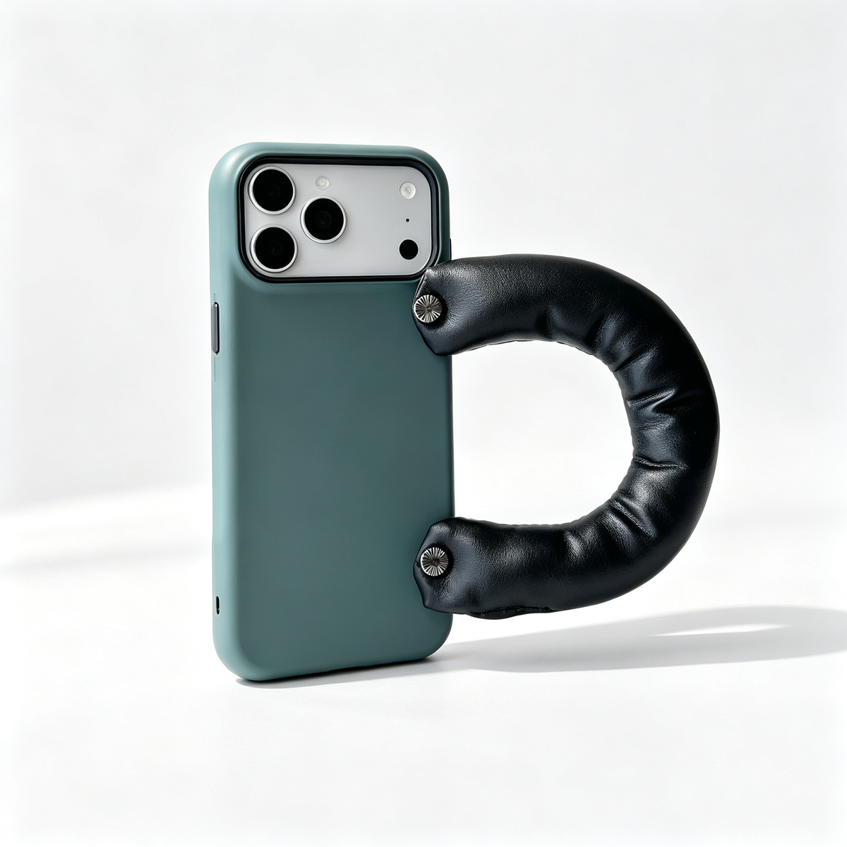 SSEGY™ Cloud Cushion Handle Sage Green Phone Case