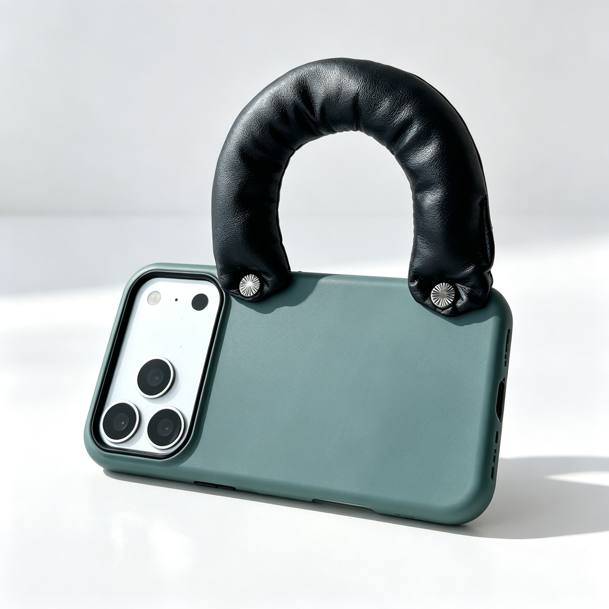 SSEGY™ Cloud Cushion Handle Sage Green Phone Case