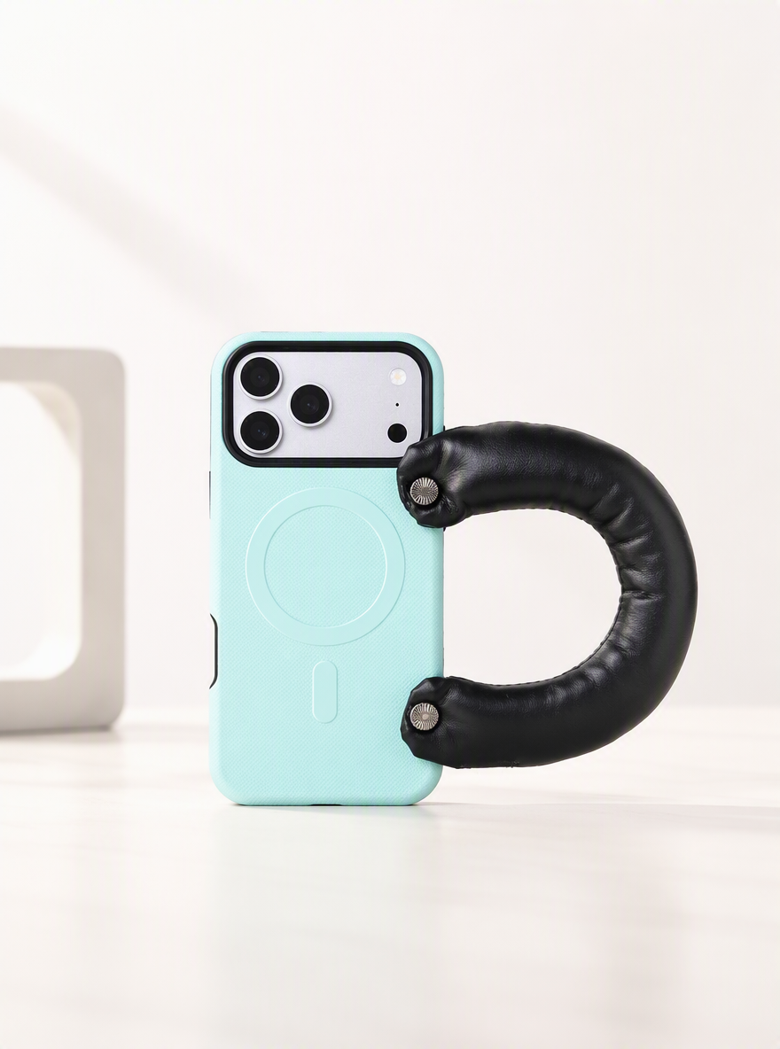 SSEGY Sky Blue Cloud Handle Phone Case